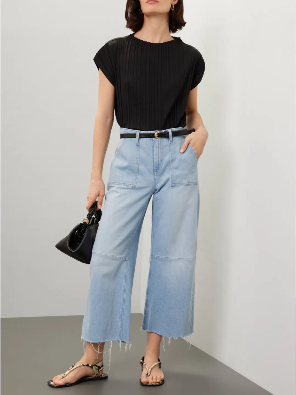 Le Jean soft utility jeans 27